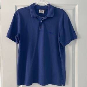 Men's Penfold Polo Golf Shirt Royal Blue Size Medium
